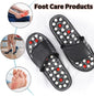 Message Slippers, Rotating Acupressure Foot Massager
